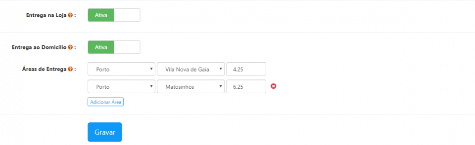 Configurar Loja GO - 2