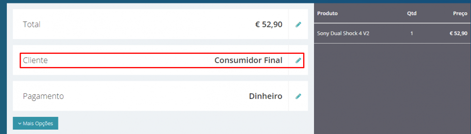 Criar cliente no POS após finalizar - 1