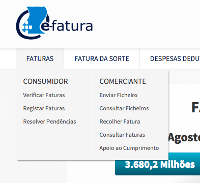 Comunicar SAF-T à AT