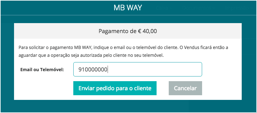 MB Way no browser
